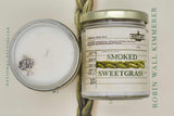 Smoked Sweetgrass / inspired by Braiding Sweetgrass