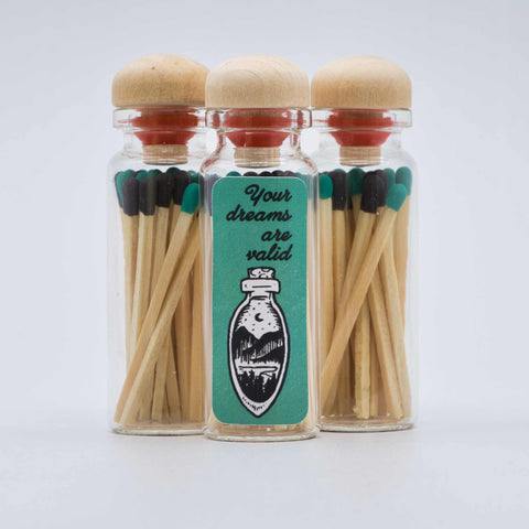 Match Stick Vials / Your Dreams are Valid / Mint Matches