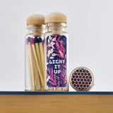 Match Stick Vials / Light it Up / Blue and Magenta Matches