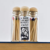 Match Stick Vials / A Book A Day... / Rainbow Matches