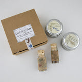 Mystery Box / Book, Candles, Tea set