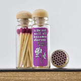 Match Stick Vials / We'll All Become Stories / Magenta Matches