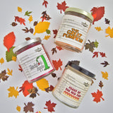 Harvest Box / Apple, Pumpkin, Yam autumn candle set