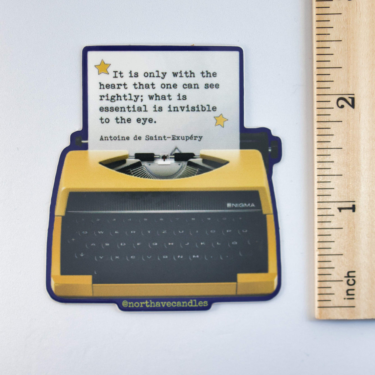  180pcs Quote Stickers Retro Typewriter Style