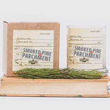Smoked Pine + Parchment / Inspired by Fahrenheit 451