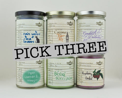 Pick Three - from The Candle Library