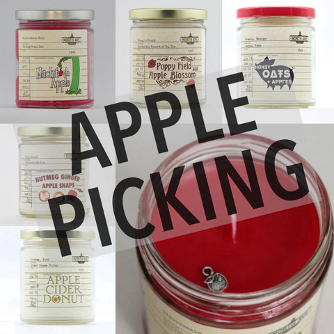 Apple Picking! A Peck of Candles