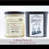 October Candle Duo: A Study in Death & Beauty