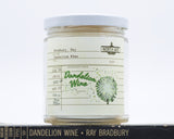 Candle of the Month / Dandelion Wine / inspired by Dandelion Wine