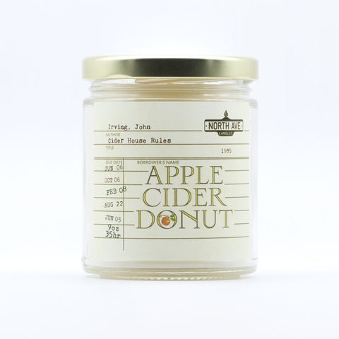 Candle of the Month / Apple Cider Donut / inspired by Cider House Rules