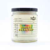 Candle of the Month / Banana Breakfast, inspired by Gravity's Rainbow