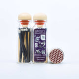 Matchstick Vials / Dinos and Fossils / Black and White Matches