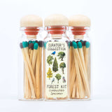 Matchstick Vials / Trees and Birds / Green and Brown Matches