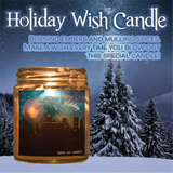 Stars over Pittsburgh / Holiday Wish luminary candle