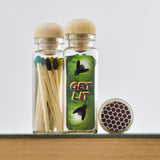 Match Stick Vials / Get Lit / Yellow and Green Matches