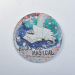 Books Are Magical / bookish vinyl sticker