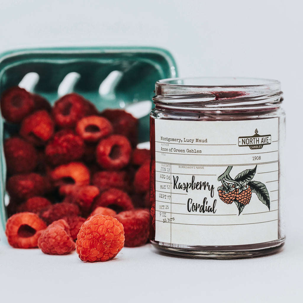 Raspberry Codgian Anne of Green Gables / Raspberry Cordial / Book Candle – North Ave Candles