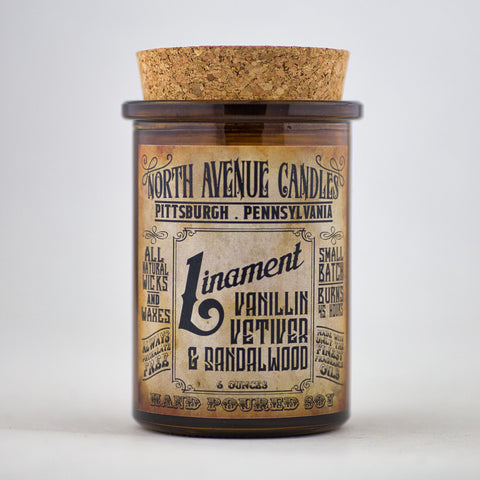 Liniment / Vanillin, Sandalwood, & Vetiver / Part of The Apothecary