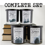 Masters of the Macabre / 10oz Jar Candles / The Complete Set